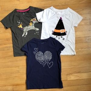 Cat & Jack little girl T-shirt bundle